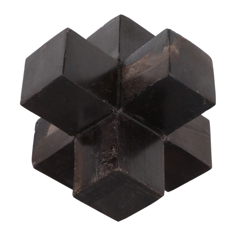 5" Petrified Wood Jack, Black image number 3