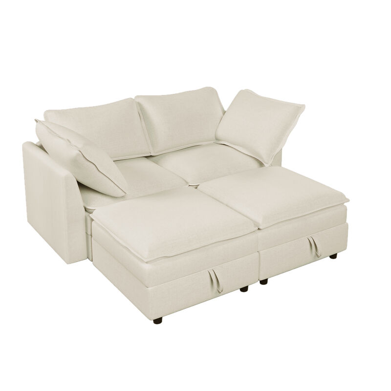 Merax Free Combination Modular Sofa with Storage