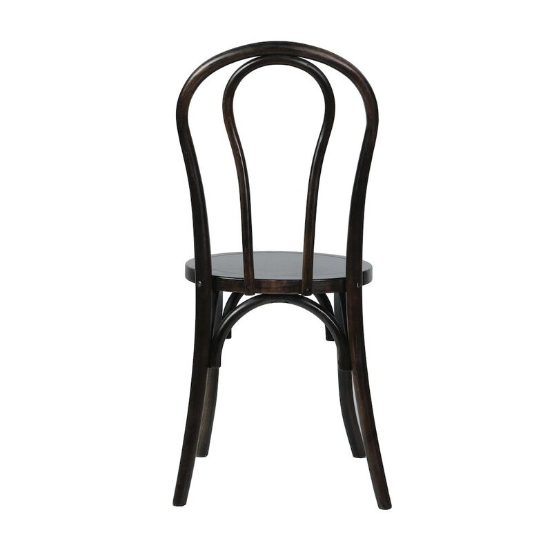 Flash Furniture Betsy Early American Thonet Style Solid Wood Stackable Dining Chair image number 2