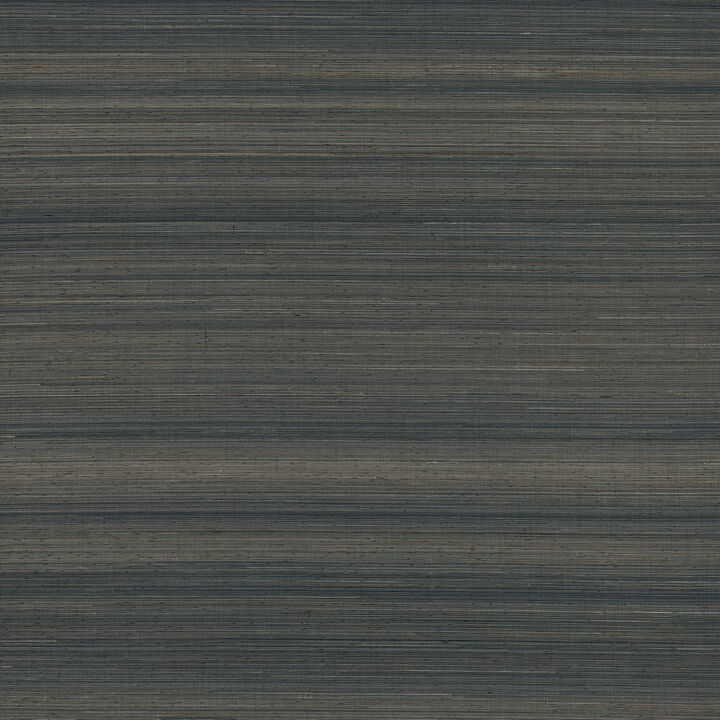 Mai Indigo Grasscloth Wallpaper (Set of 2)