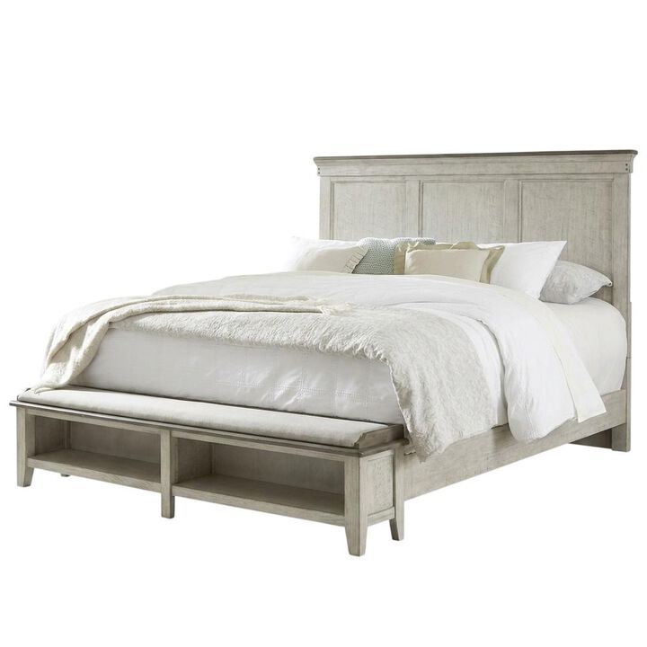 Liberty Furniture Queen Storage Bed, Dresser & Mirror in Poplar Solids w/ Pine & Alder Veneers