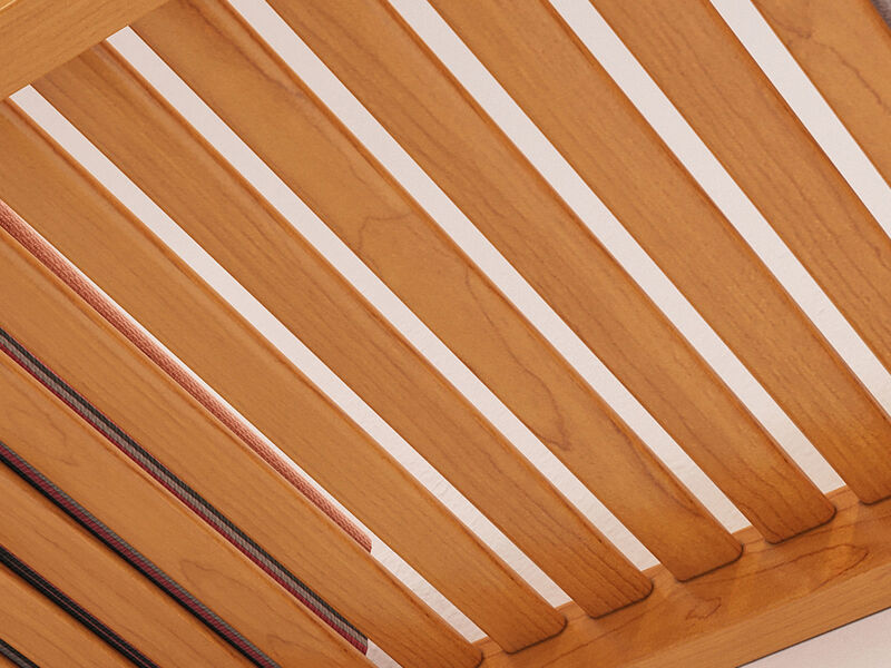 Solid Wood Reach-In Closet Organizer with 4 Drawers