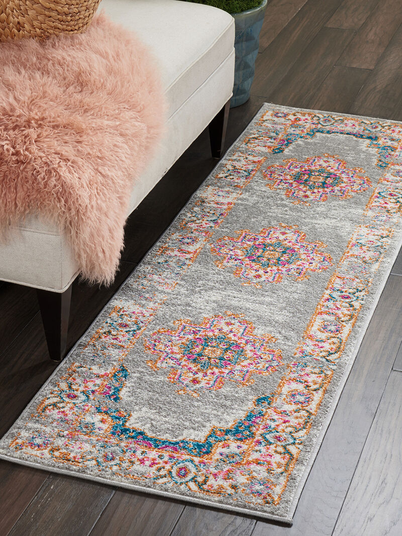 Passion PSN03 Gray 1'10" x 2'10" Rug image number 8