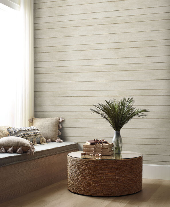 Broad Side Grey Wallpaper (Set of 2)