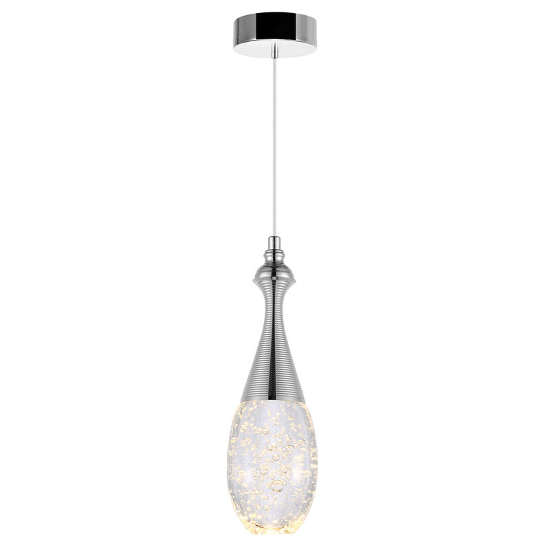 Dior LED Down Mini Pendant With Chrome Finish