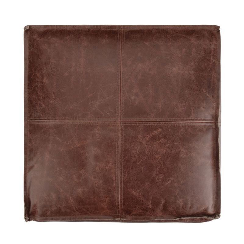 Simpli Home Sheffield Square Pouf image number 3