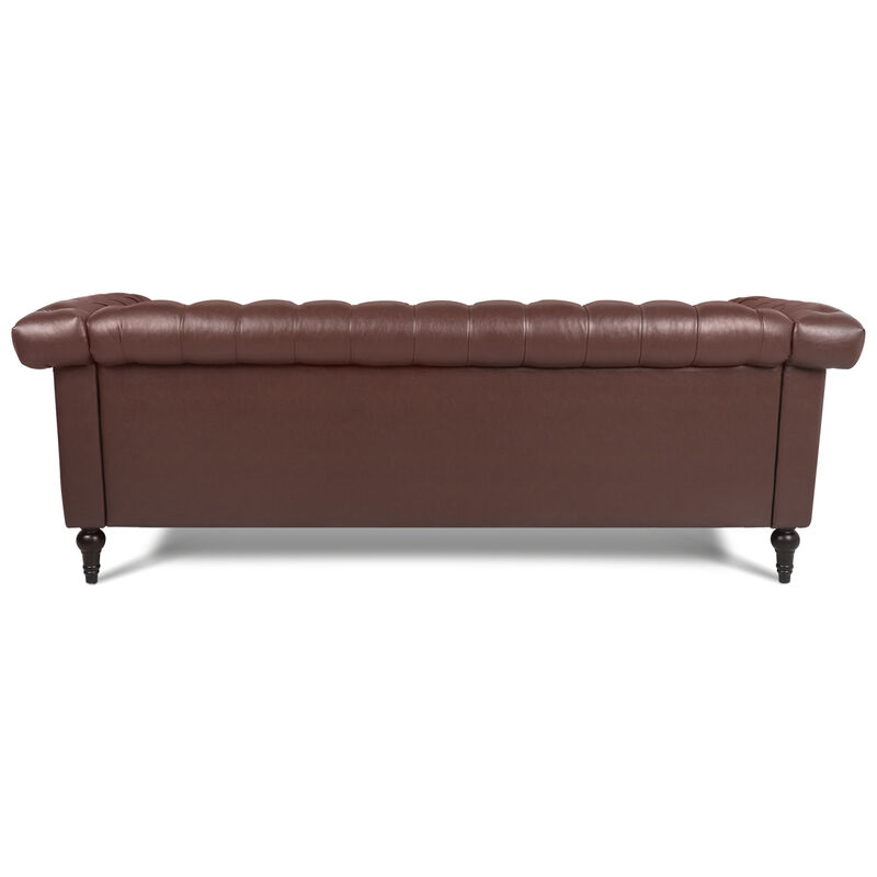 Square Arm Sofa with Removable Cushions image number 7