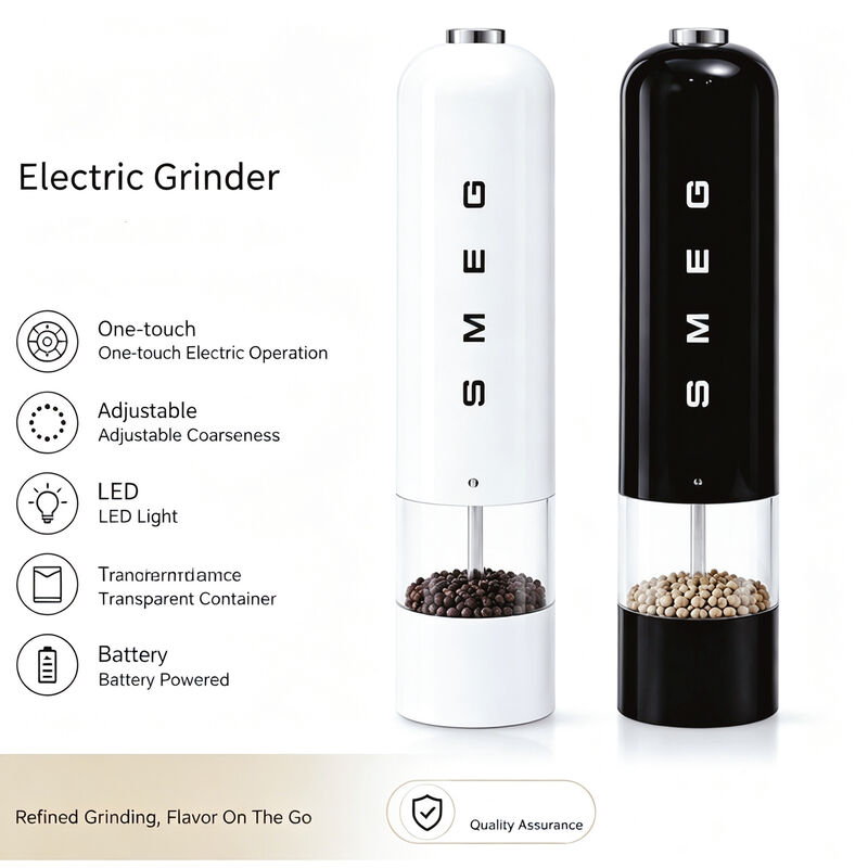 Smeg Electric Mills Sea Salt & Pepper Grinder image number 5