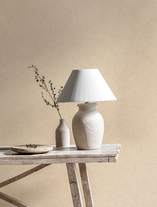 Heritage Beige Plain Wallpaper