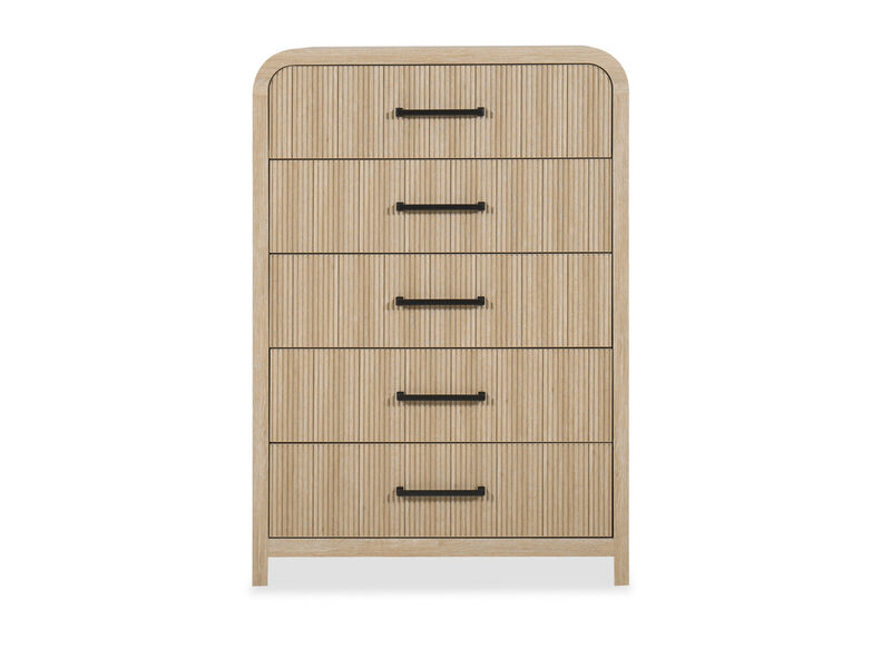 Ridgemont Sand 5-Drawer Chest image number 0