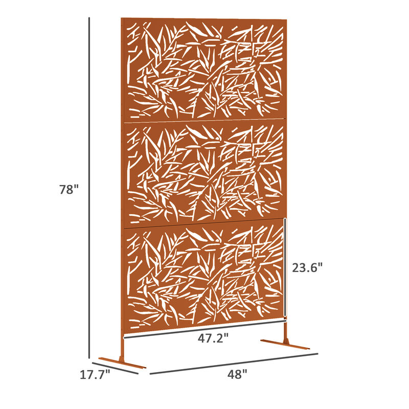Hivvago Outdoor Bamboo Style Privacy Screen image number 2