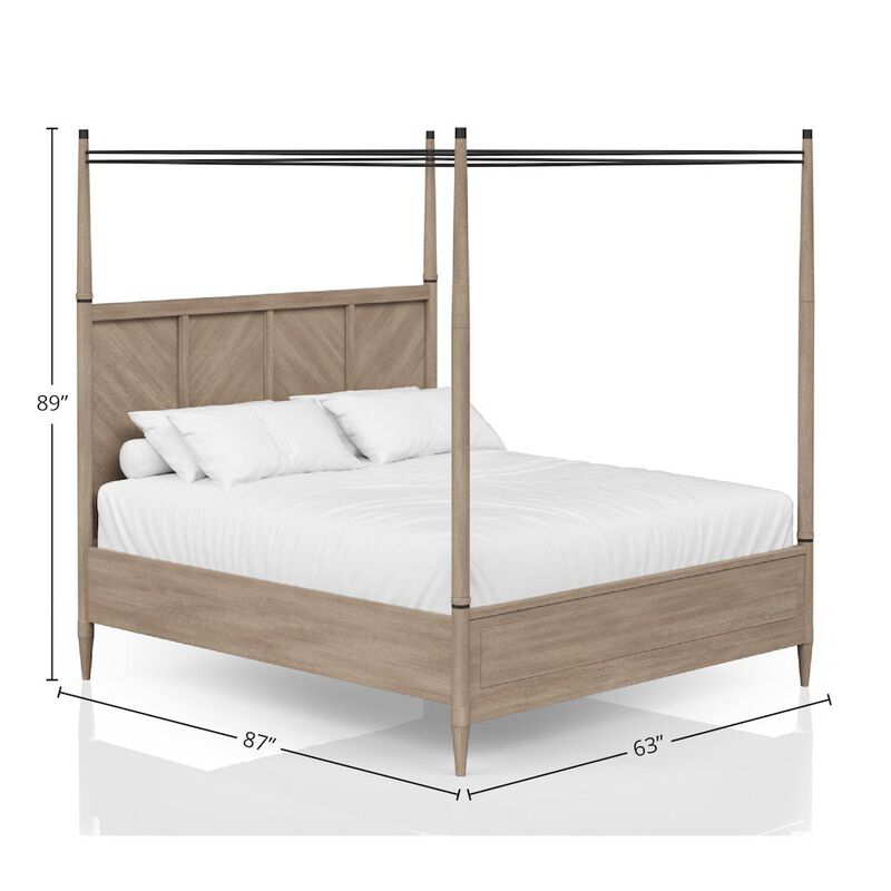 Wilmington Heights King Canopy Bed