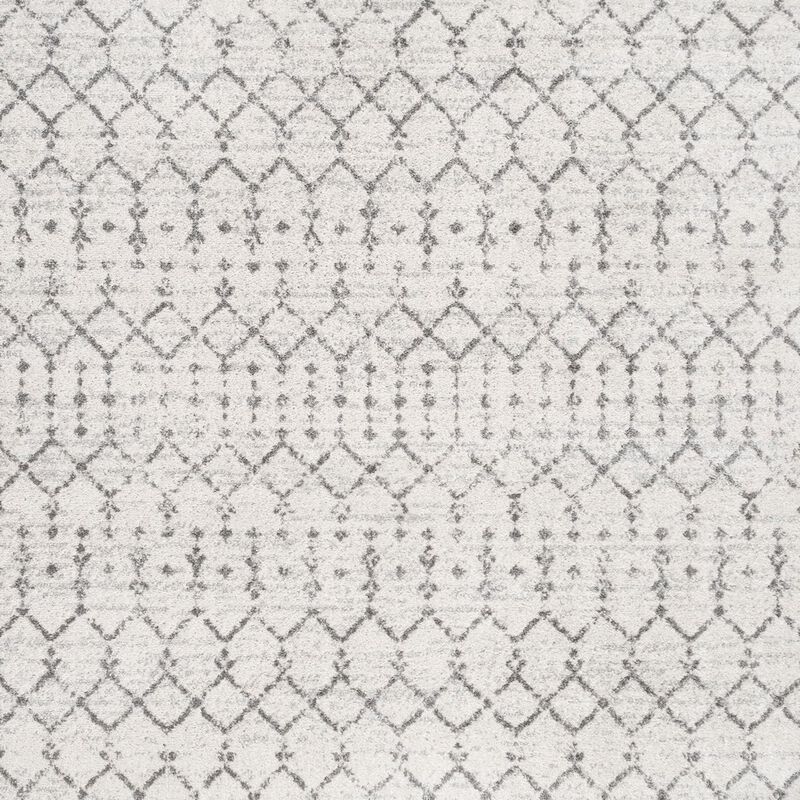 Moroccan Hype Boho Vintage Diamond Square Area Rug