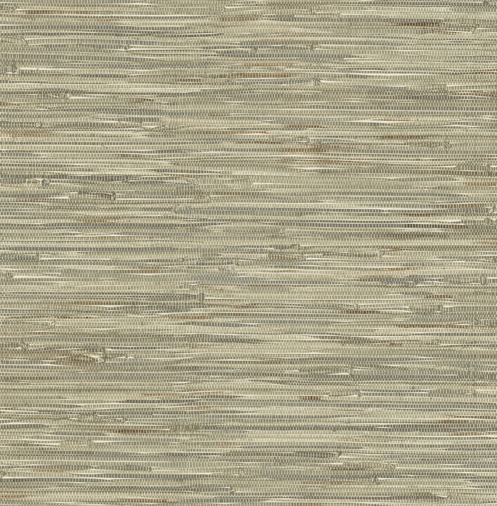 Exhale Olive Woven Faux Grasscloth Wallpaper (Set of 2)