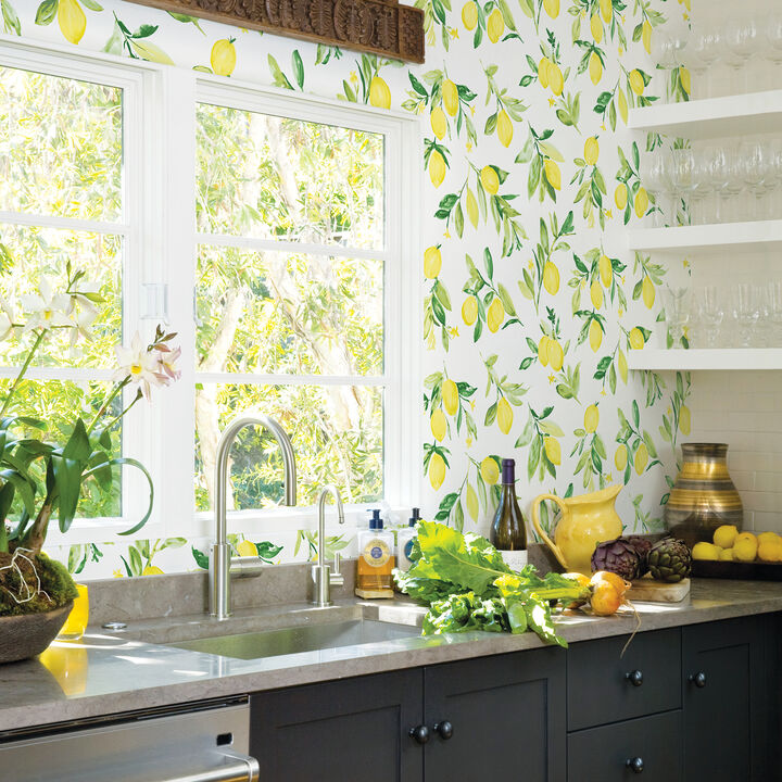 Limon Chartreuse Fruit Wallpaper