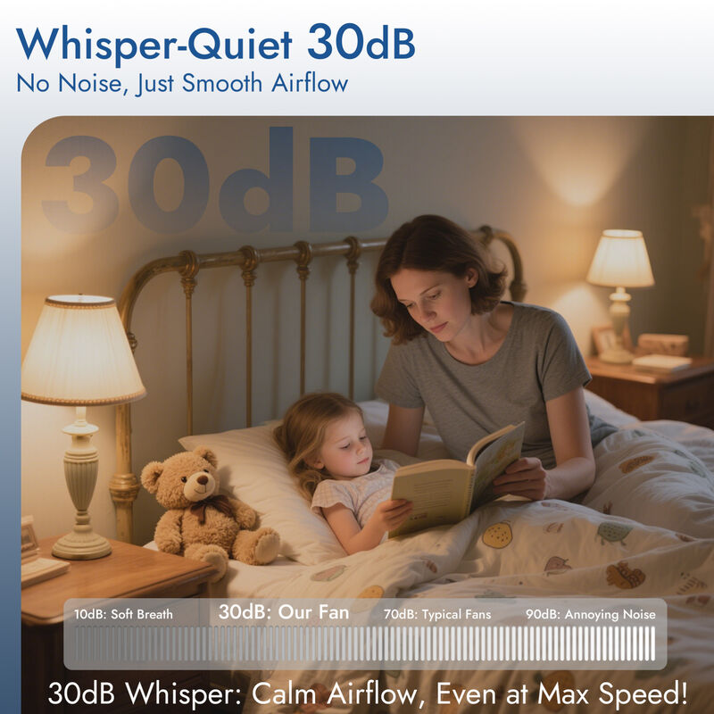 ELEMENT ACE Modern Ceiling Fan with Integrated LED Light and Remote Control Featuring Energy-Efficient DC Motor for Quiet Operation image number 4