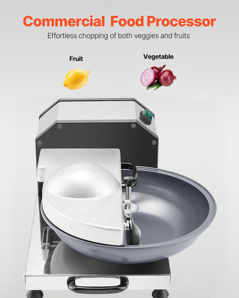 Food Processor Vegetable Chopper 3000RPM Food-Grade Stainless Steel Blender image number 1