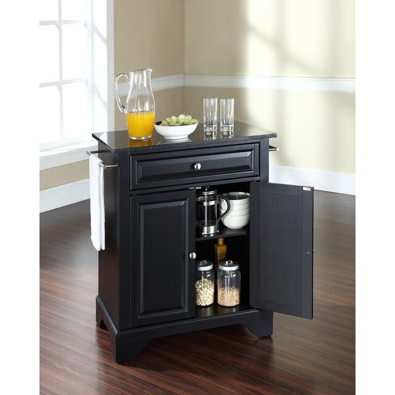Lafayette Granite Top Portable Kitchen Island/Cart