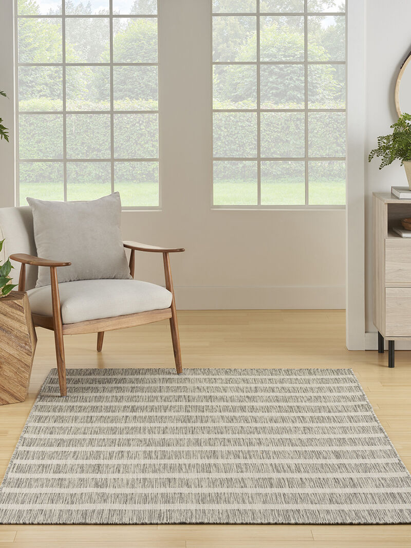 Positano POS03 Gray/Ivory 6' x 9' Rug