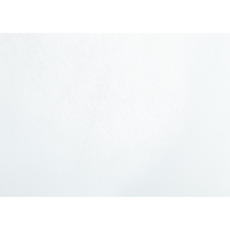 Palton Side Chair (Set of 2), White PU & Chrome Finish