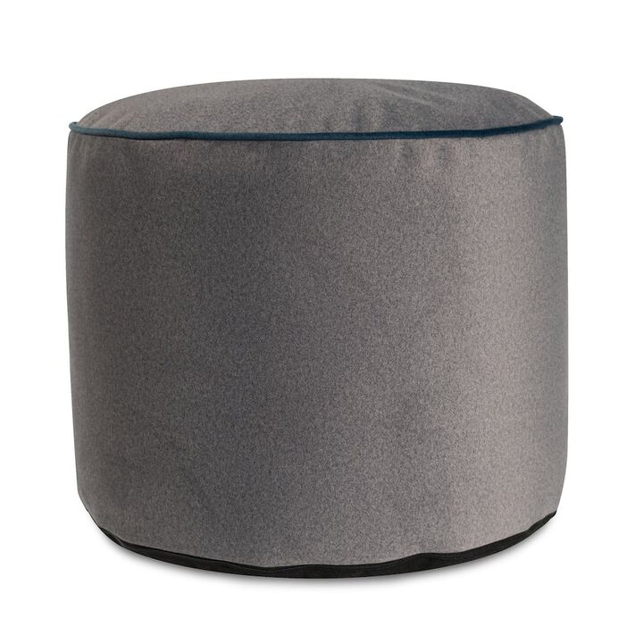 Howard Elliott Qiviut Gray Tall Pouf