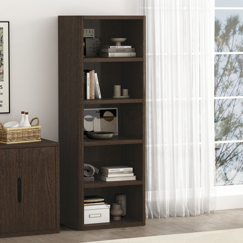 Rivington Brown Bookcase