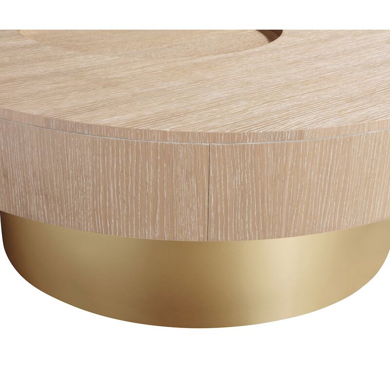 Meridian Furniture Makai Natural Coffee Table