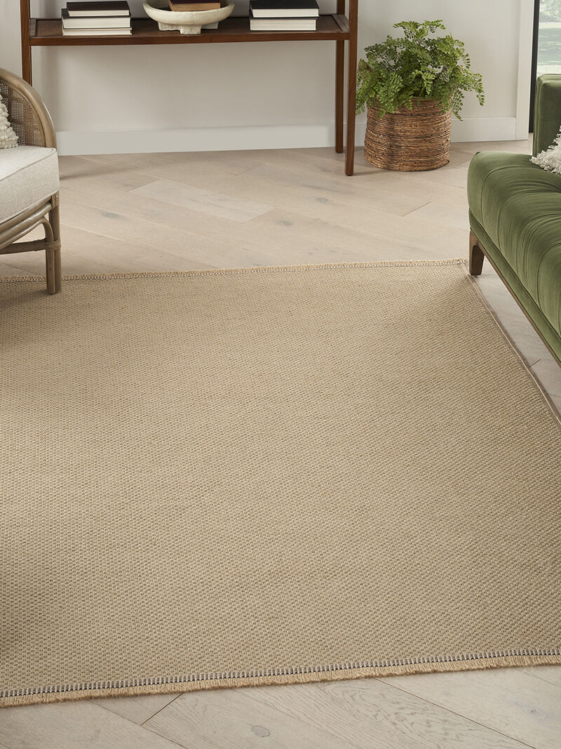 Washable Jute WSJ03 Natural 3'11" x 5'11" Rug