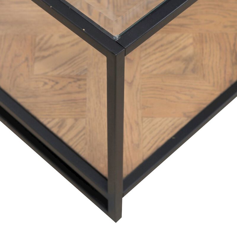 Liberty Furniture Bedford Cocktail Table for Living Room - Weathered Oak image number 3