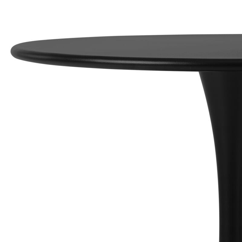 WestinTrends 31.5" Round Outdoor Indoor Metal Cocktail Dining Table image number 3