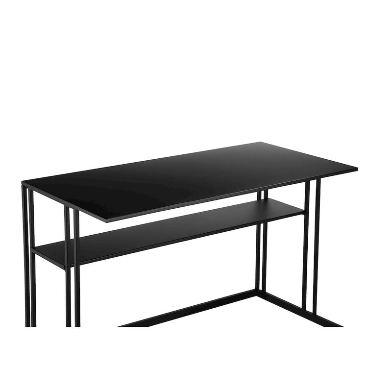 Pangea Home Miley Desk Metal Black