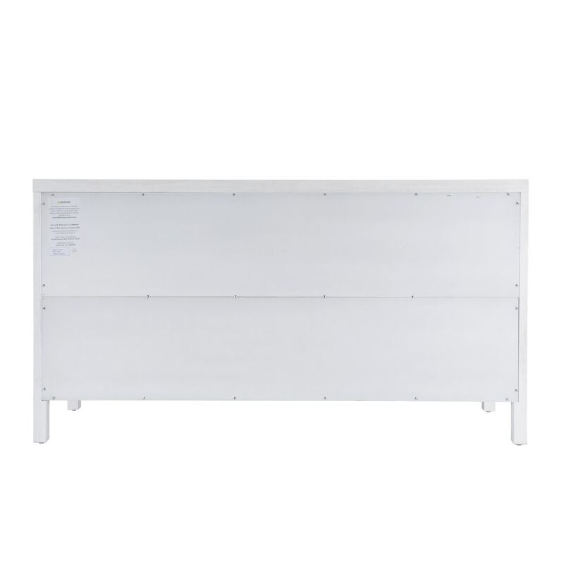 Butler Specialty Nora 6-Drawer Dresser, White