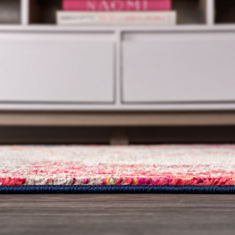 Contemporary Pop Modern Abstract Area Rug