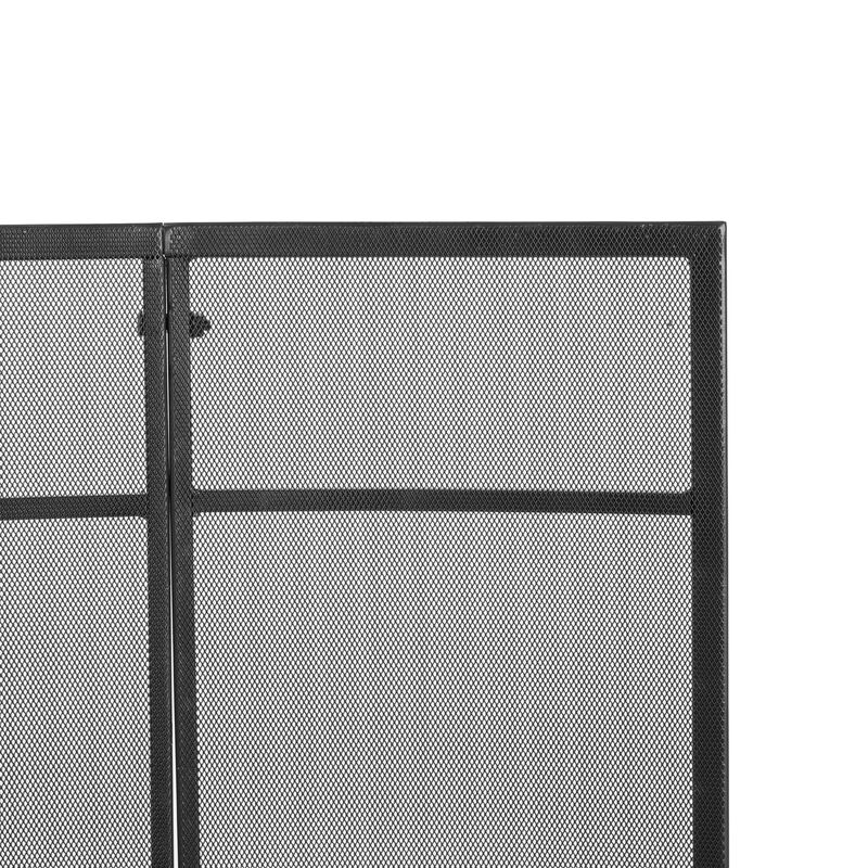 Christopher Knight Home Irina Modern Metal Single Panel Fireplace Screen image number 7