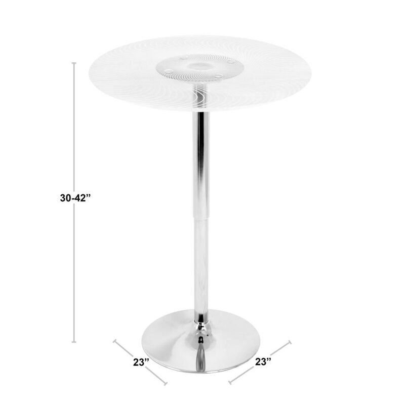 LumiSource Multi Spyra Bar Table