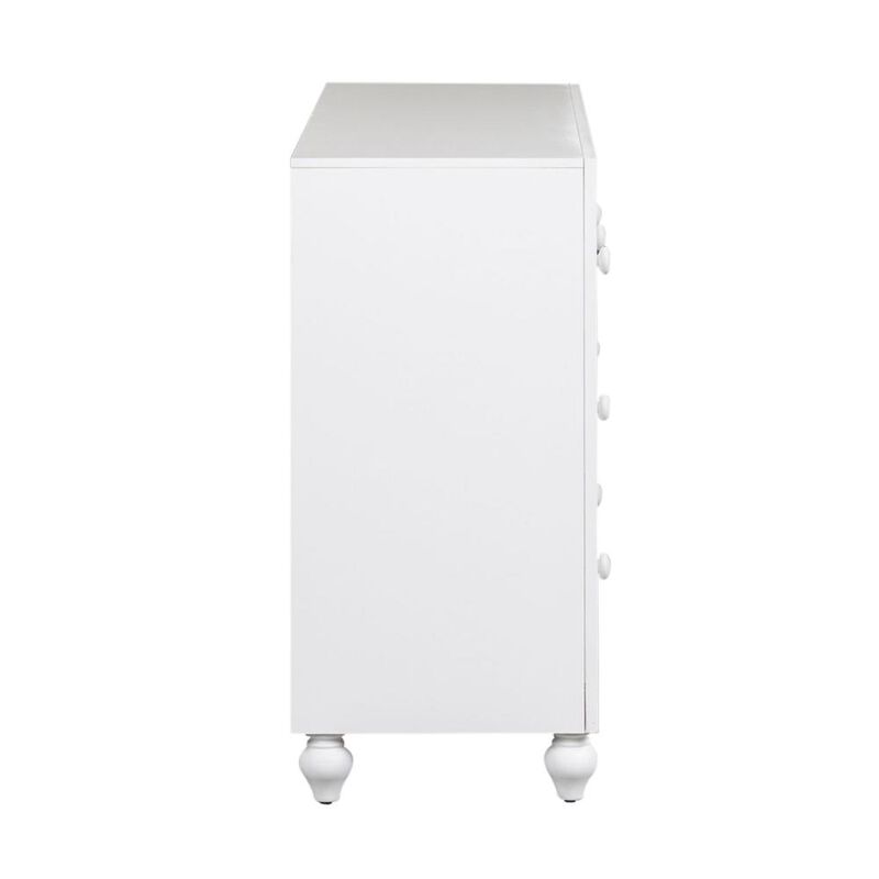 Liberty Furniture Cottage View 6 Drawer Dresser in White image number 2