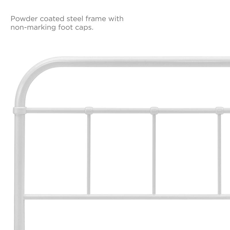 Modway - Serena King Steel Headboard