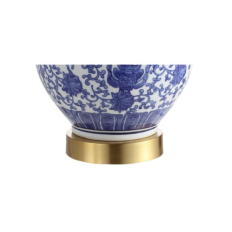 Jennifer Ceramic/Metal LED Table Lamp