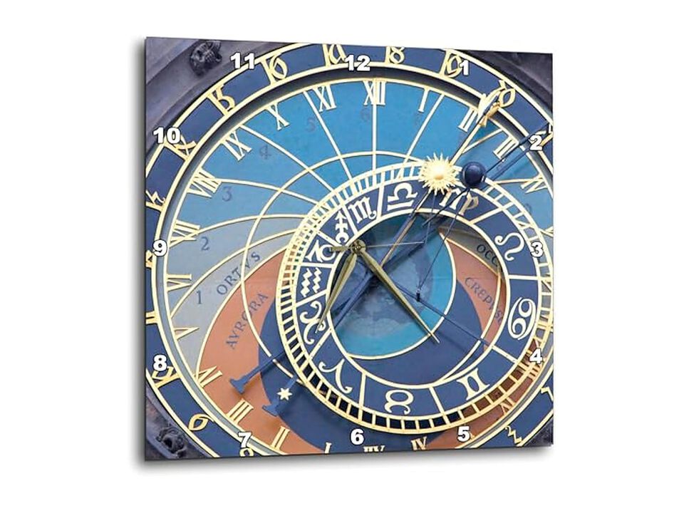 Czech Republic Prague Astronomical Jaynes Wall Clock 15 Inch Home Decor