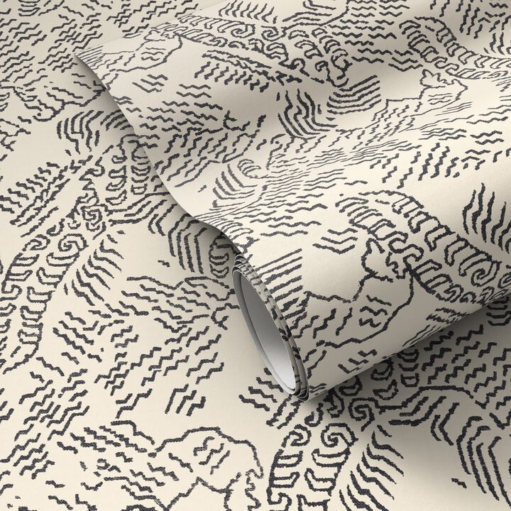 Balkan Wallpaper by Four Hands Art Studio - Balkan Black II