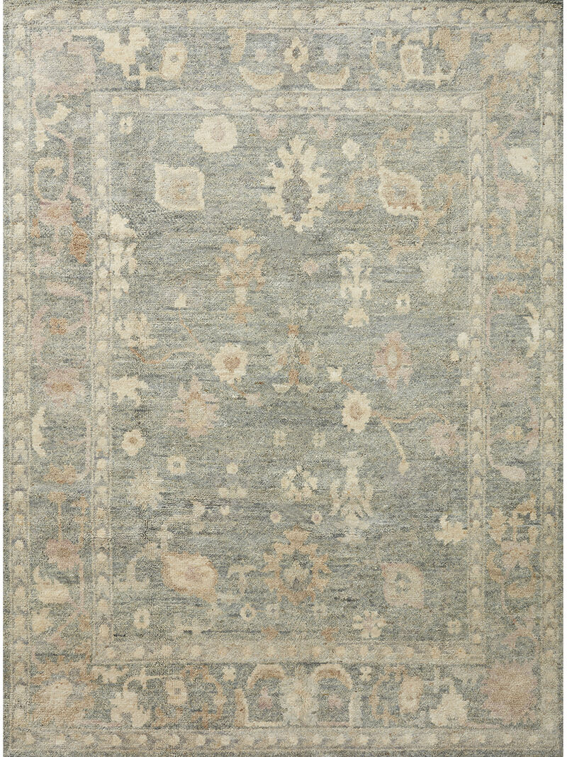 Clement CLM03 Slate/Natural 5'6" x 8'6" Rug