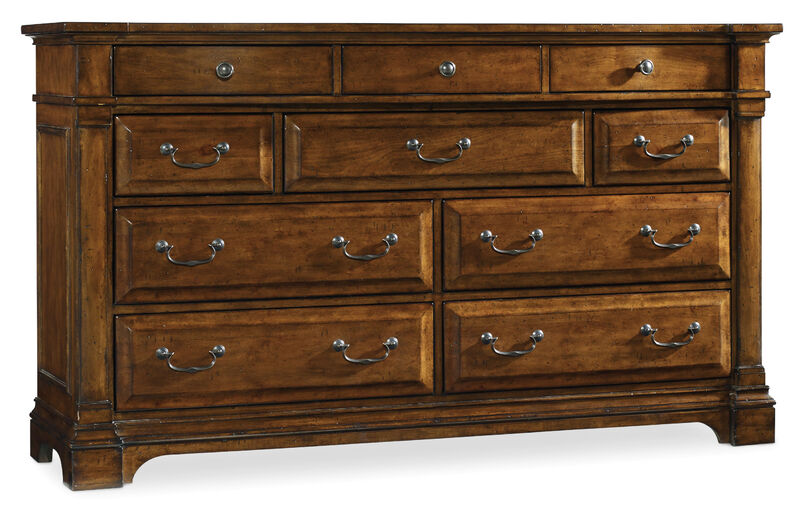 Tynecastle Dresser in Medium Wood