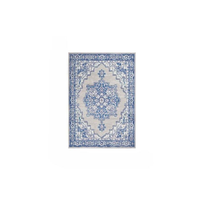 HomeRoots Floral Area Rug