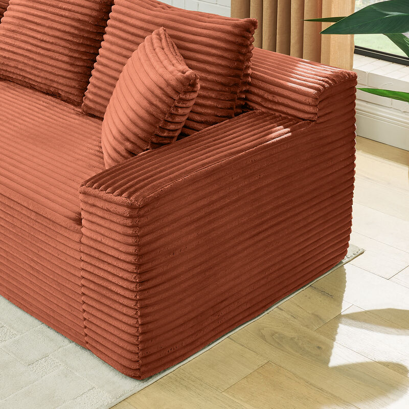 Pefwod U-Shaped Cloud Sofa image number 4
