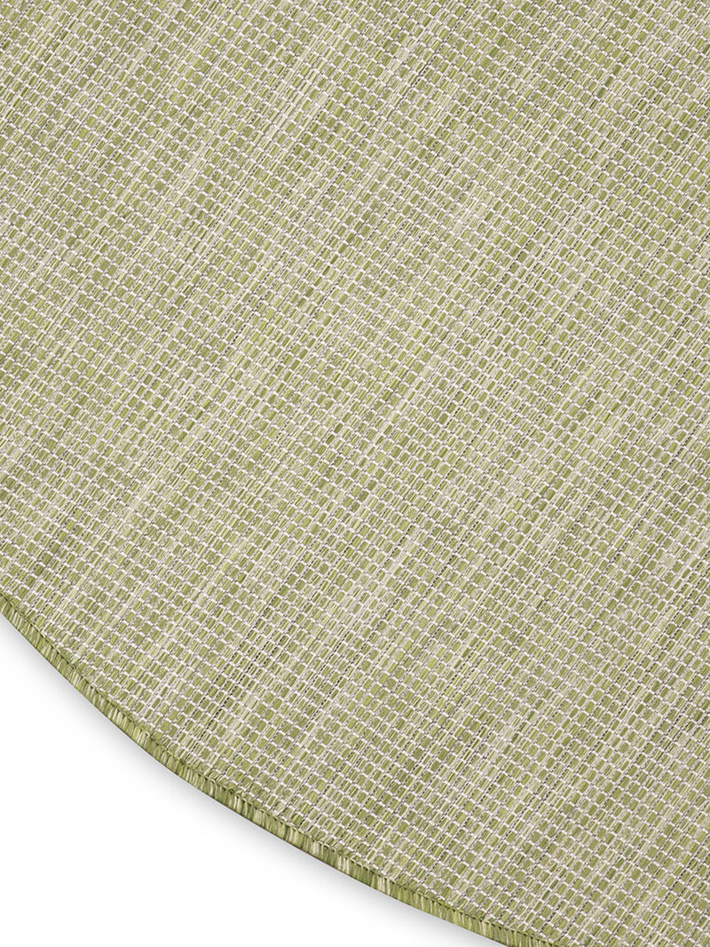 Positano POS01 Green 8' x Round Rug image number 3