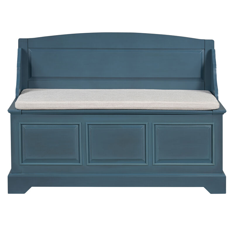 Merax Shoe Storage Bench with Removable Cushion