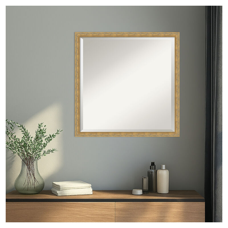 Mila Beveled Wood Framed Wall Mirror image number 1