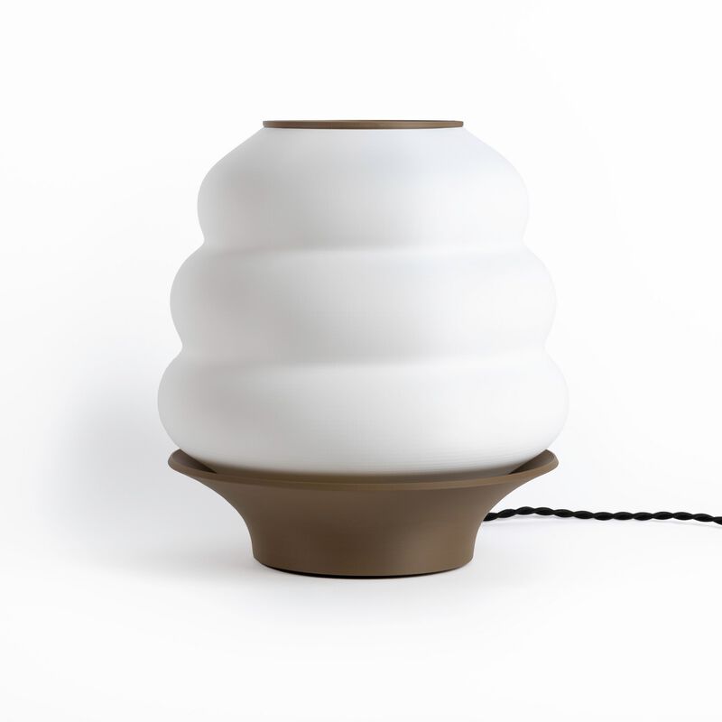 Honey Pot Minimalist Classic Plant-Based PLA 3D Printed Dimmable LED Table Lamp