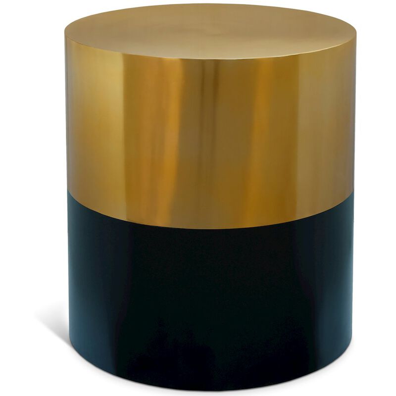 Meridian Furniture Sun Black / Gold End Table