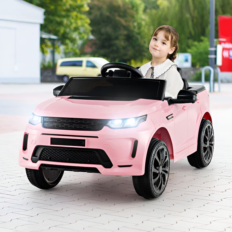 Kids 12V Ride On Car with Lockable Doors Remote Control and LED Headlights image number 3